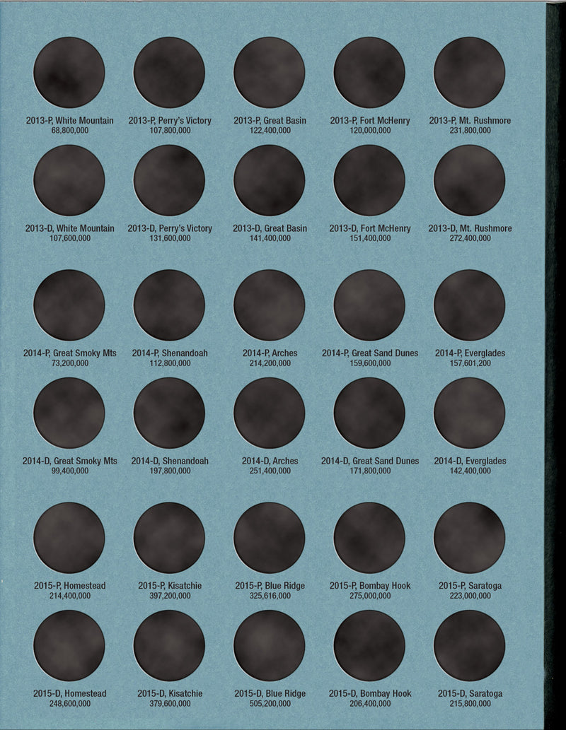 Whitman Folder: National Parks P&D 2010-2021