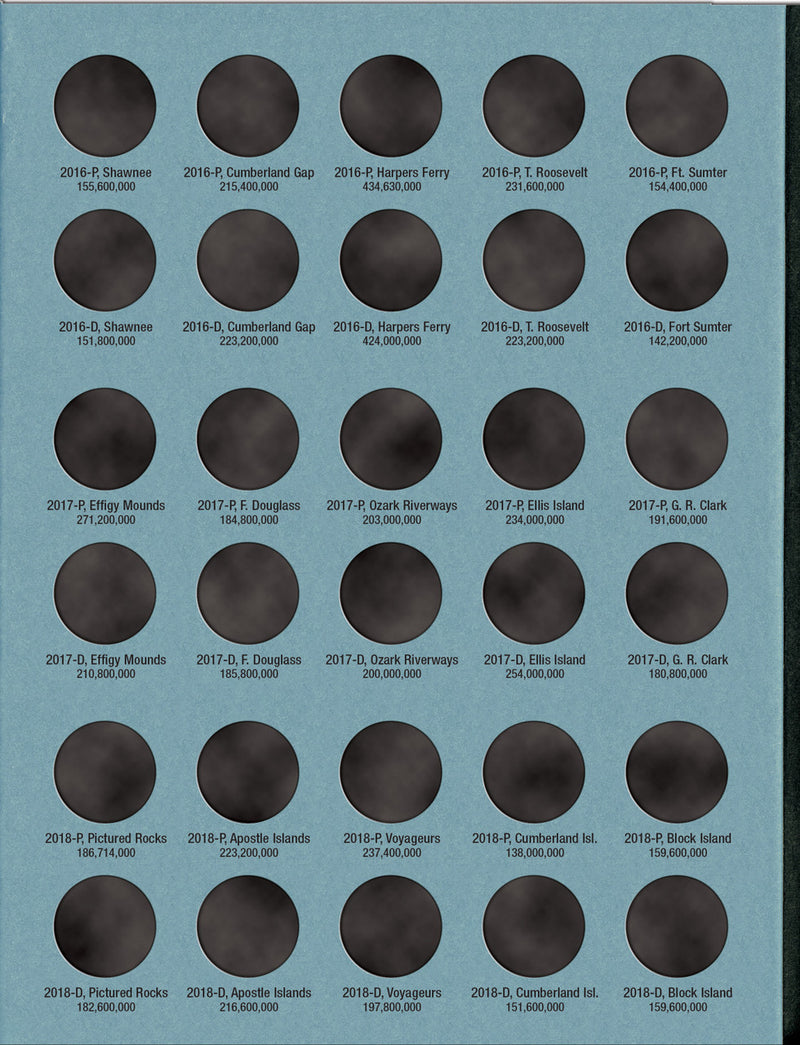 Whitman Folder: National Parks P&D 2010-2021