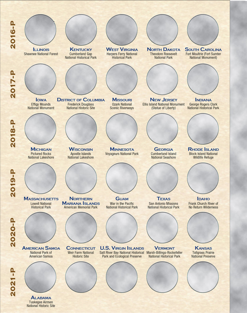 Harris Folder: National Park Quarters P&D