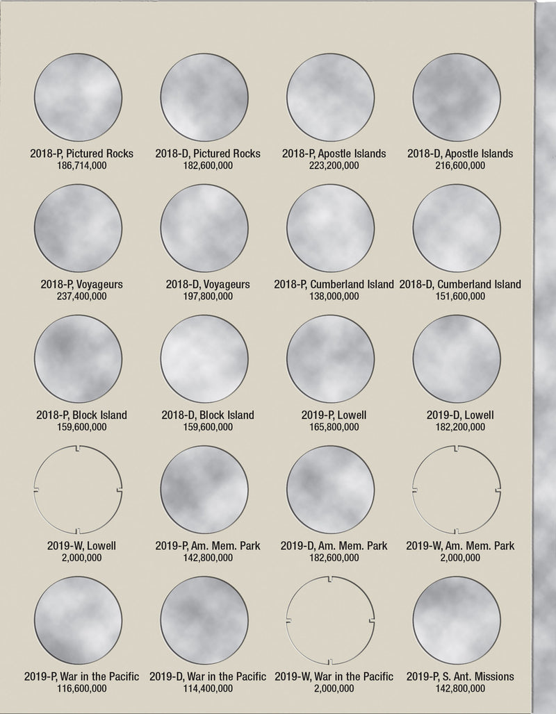 Harris Folder: National Park Quarters P&D Vol II