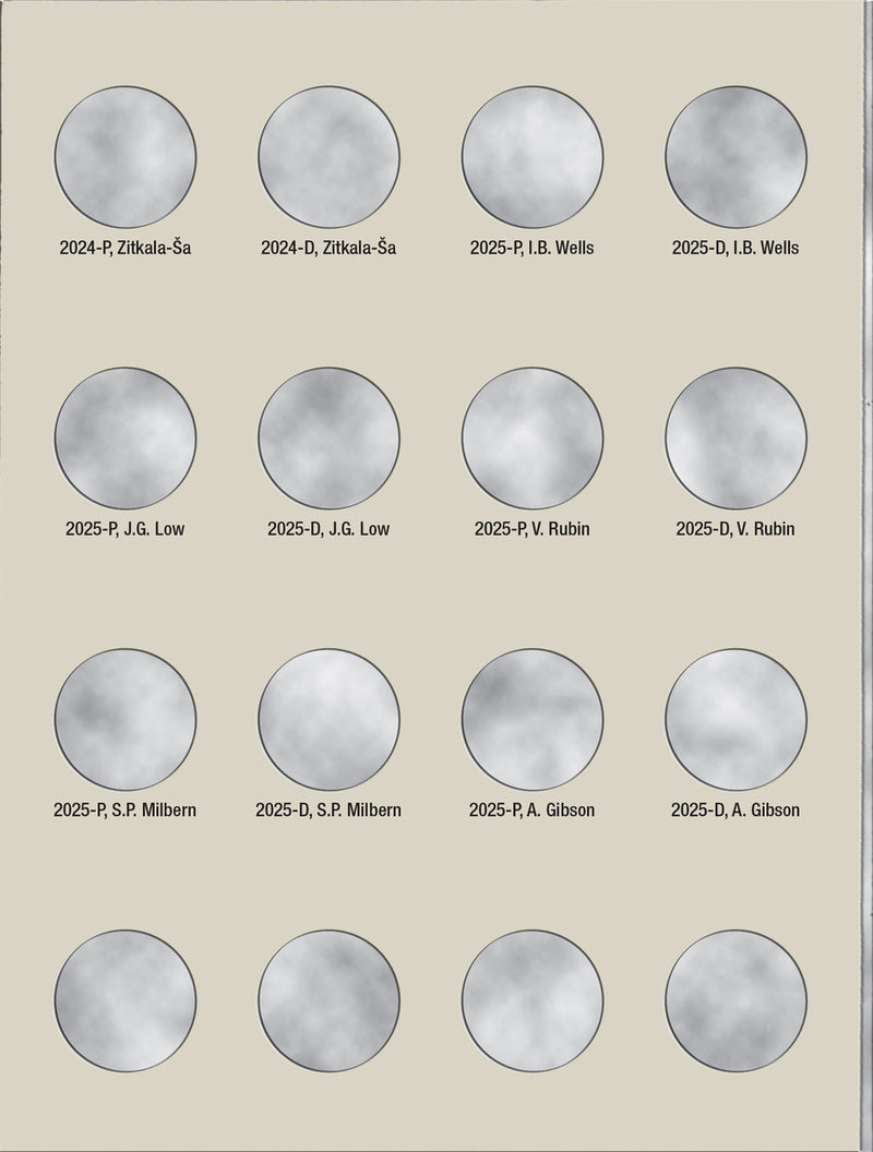 Harris Folder: Crossing the Delaware and American Women Quarters Collection -