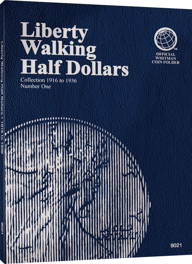 Whitman Folder: Walking Liberty Half Dollars #1- 1916-1936 #9021