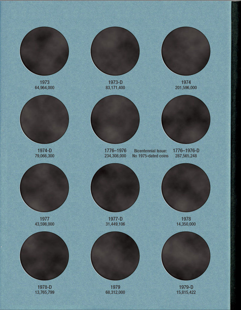 Whitman Folder: Kennedy Half Dollars #1: 1964-1985 #9699