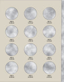 Harris Folder: Kennedy Half Dollars #2 1985-1999 #2697