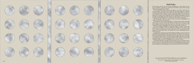 Harris Folder: Half Dollars- Plain