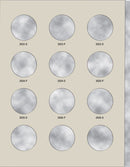 Harris Folder: Kennedy Half Dollars #4 - Starting 2017 #4686