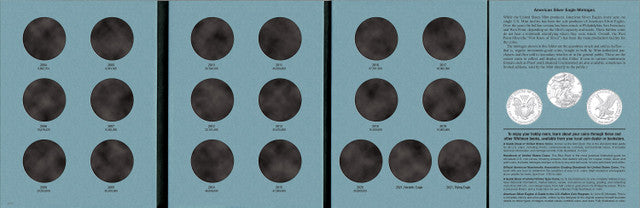 Whitman American Silver Eagles Folder, Volume Two 2004-2021