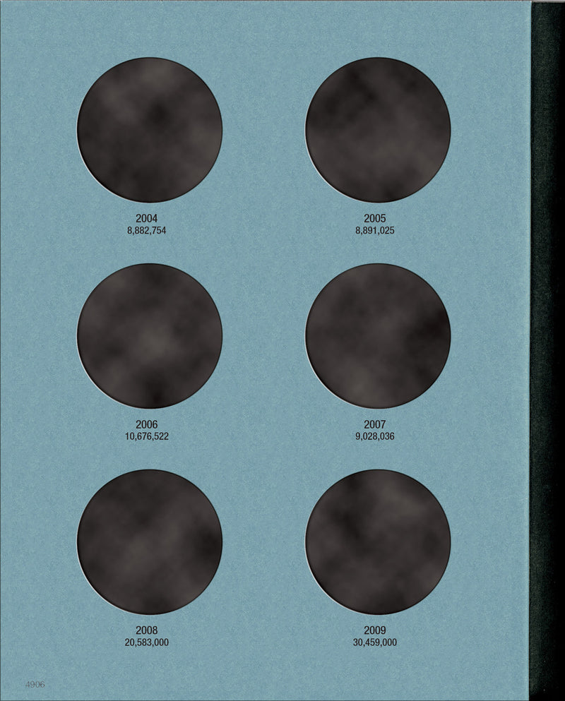 Whitman American Silver Eagles Folder, Volume Two 2004-2021