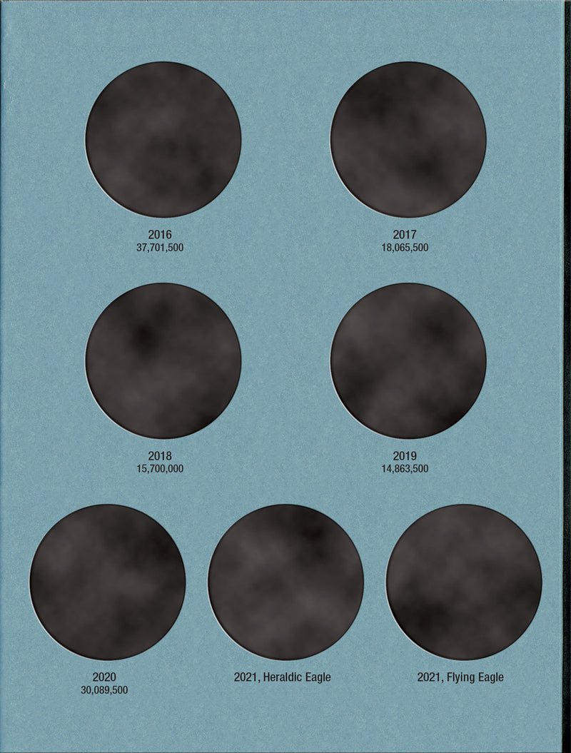 Whitman American Silver Eagles Folder, Volume Two 2004-2021