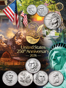 Whitman Folder: United States 250th Anniversary Collection: 2026 (Single Mint) Full Color