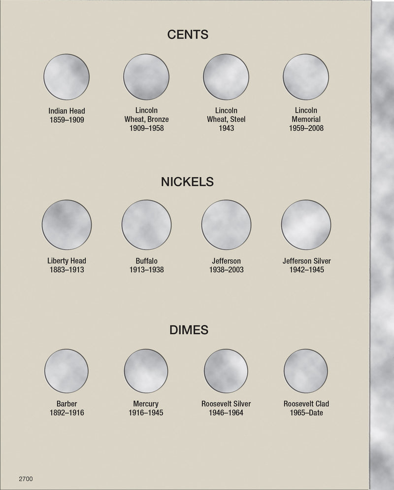 Harris Folder: 20th Century Type Coins