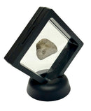 3D Black Floating Diagonal  Frame Display Case With Stand  -  SMALL