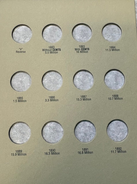 Harris Folder: Liberty Head Nickels 1883-1912