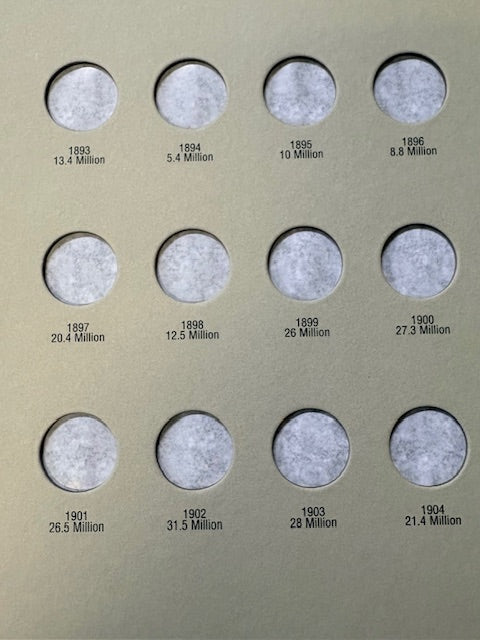 Harris Folder: Liberty Head Nickels 1883-1912