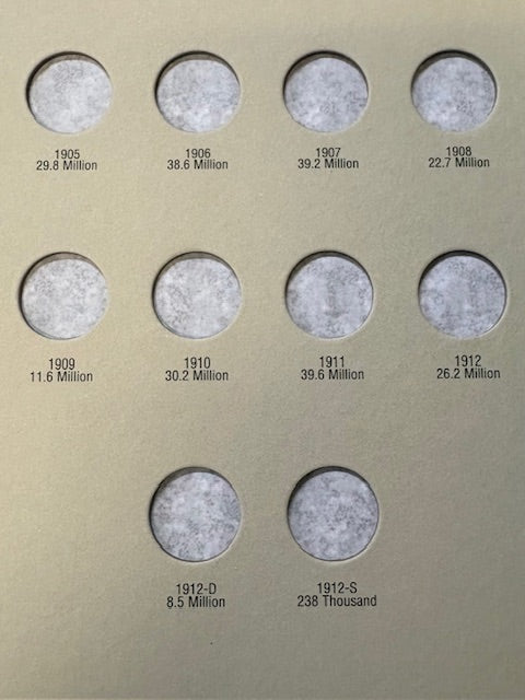 Harris Folder: Liberty Head Nickels 1883-1912