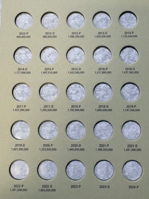 Harris Folder: Roosevelt Dimes #3 2000- #2941
