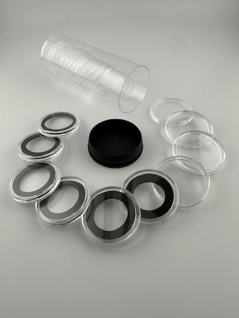 Coin Capsule Storage Tubes for Model "T" Air-Tites