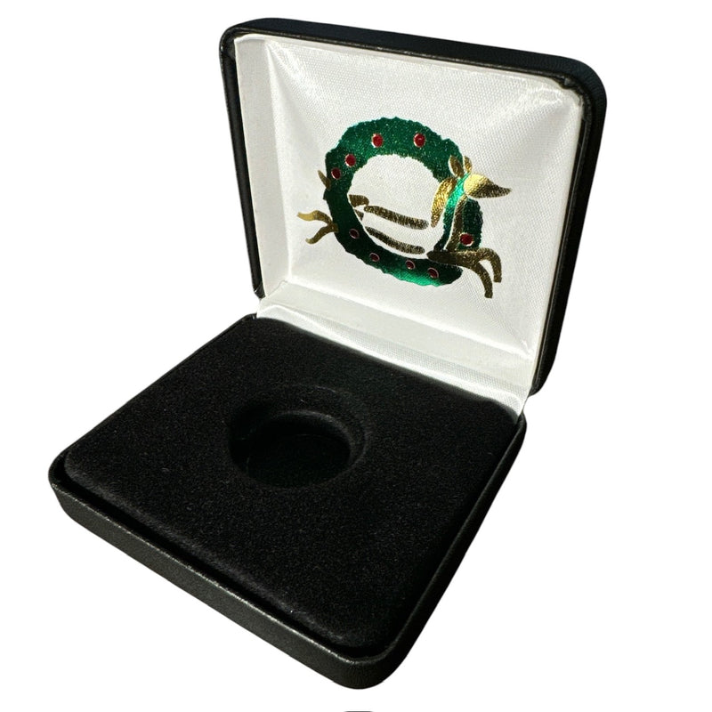 LSB1 Black Leatherette Display Box - Wreath