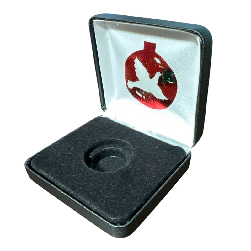 LSB1 Black Leatherette Display Box - Dove / Ornament