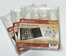 BCW 3" Binder INCLUDES -  6 Guardhouse Large or Model H Coin Capsule Pages