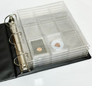 BCW 3" Binder INCLUDES - 5 Guardhouse Coin Slab Pages