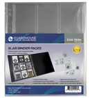 BCW 3" Binder INCLUDES - 5 Guardhouse Coin Slab Pages