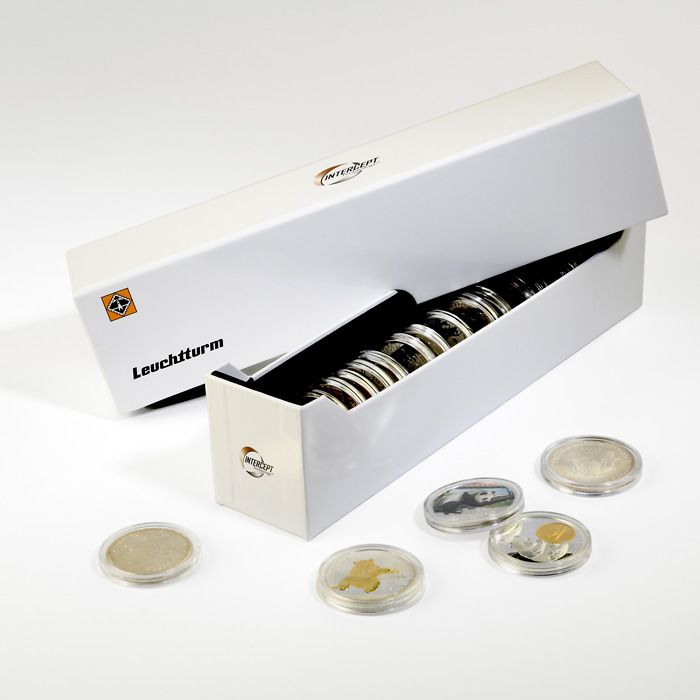 Coin Box Calling LH Intercept Coin Box for 25 round capsules Model H - #369935