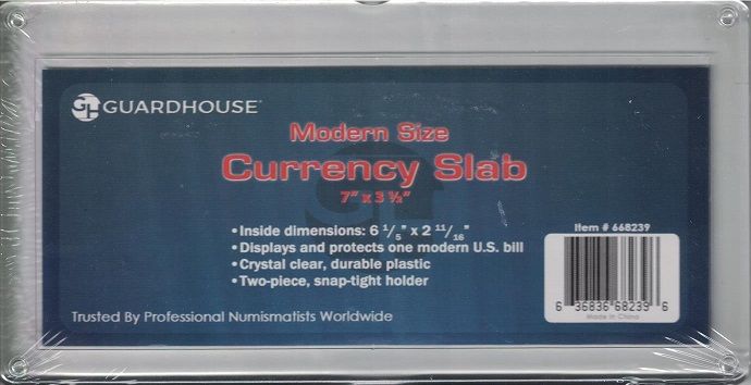 Guardhouse Modern Currency Slab