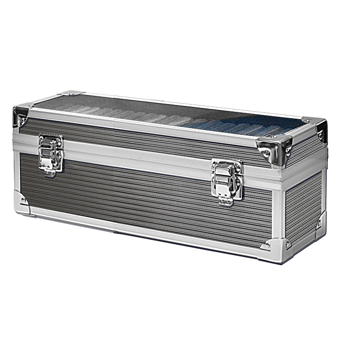 Falcon Series 20 Slab Box - Clear Top - Graphite - 668845