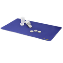 Desk Mat with Stitched Edges - 14 x 24 (Cobalt Blue) -668755