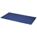 Desk Mat with Stitched Edges - 14 x 24 (Cobalt Blue) -668755