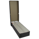 14" Black Double Row Box for 2x2's - 2156