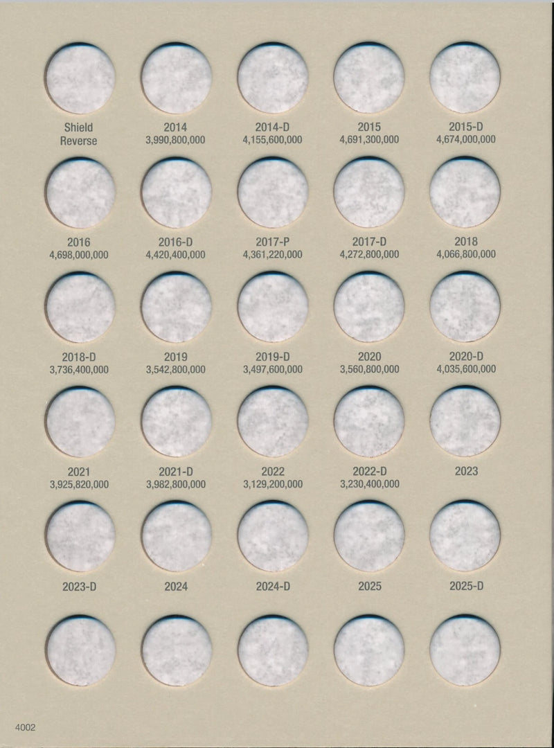 H.E. Harris Lincoln Cent 1975-2013 & 2014 Album Book Set Of 2 Coin Folders - Foto 5