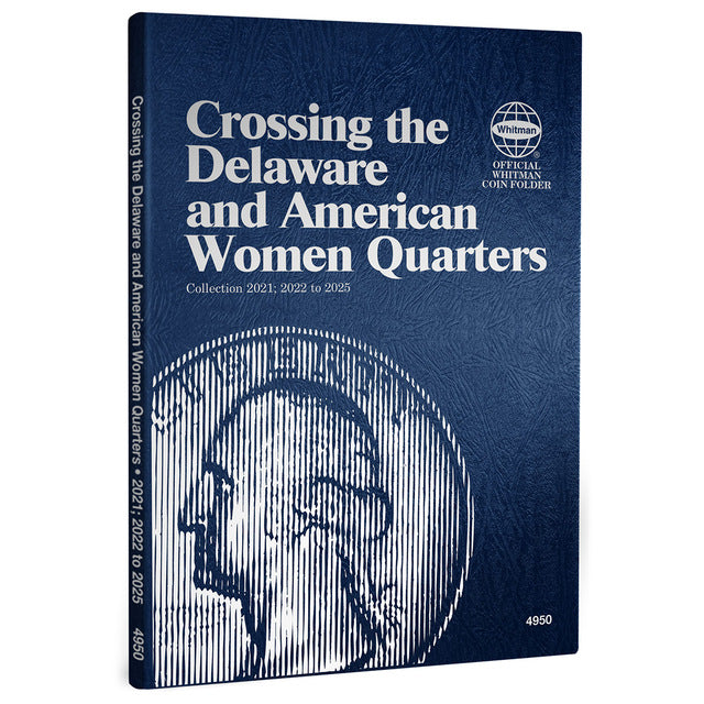 Whitman Folder: Crossing the Delaware and American Women Quarters Collection -