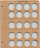 Dansco Album - Blank Page Half Dollars