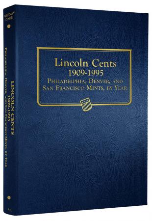Whitman Albums: Lincoln Cents -Years: 1909-1995