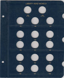 Whitman Albums: Barber/Liberty Nickels - 1883-1912