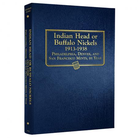 Whitman Albums: Buffalo Nickels - 1913-1938