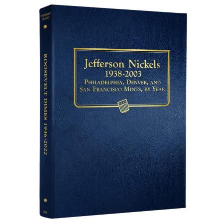 Whitman Albums: Jefferson Nickels - 1938-2003