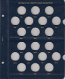 Whitman Albums: Barber/Liberty Quarters -1892-1916