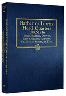 Whitman Albums: Barber/Liberty Quarters -1892-1916