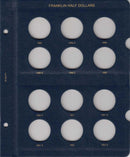 Whitman Albums: Franklin Half Dollars- 1948-1963