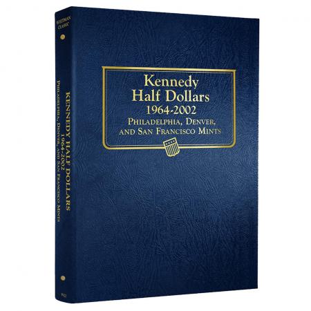 Whitman Albums: Kennedy Half Dollars -1964-2002
