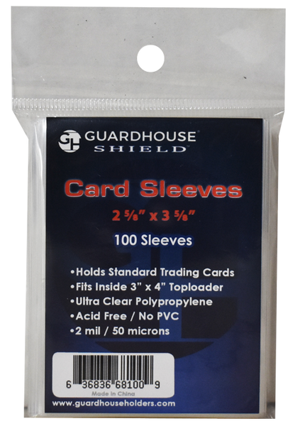 Card Sleeves for Standard Trading Cards (Penny Sleeves)