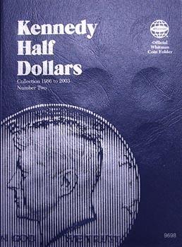 Whitman Folder: Kennedy Half Dollars