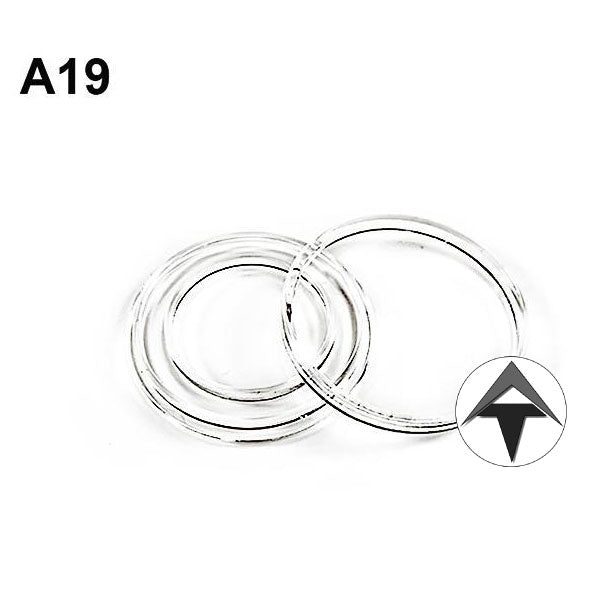 thumbnail image 2 of 10 Coin Holders 38mm Direct Fit Coin Capsules For MORGAN Peace 299624 2 of 12