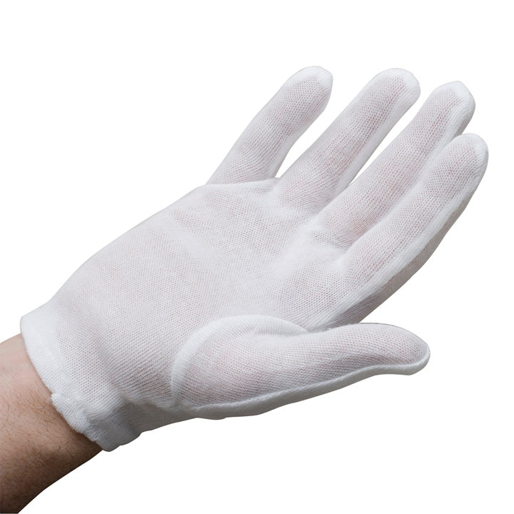 White Cotton Gloves - Medium/Large- 4810W
