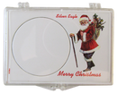Marcus Snap Lock Silver Eagle: Merry Christmas (Santa)
