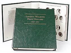 Littleton Album for Walking Liberty Half Dollars 1916-1947