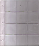 Blank Vinyl Pages For Dansco Album - 12 Pocket Page